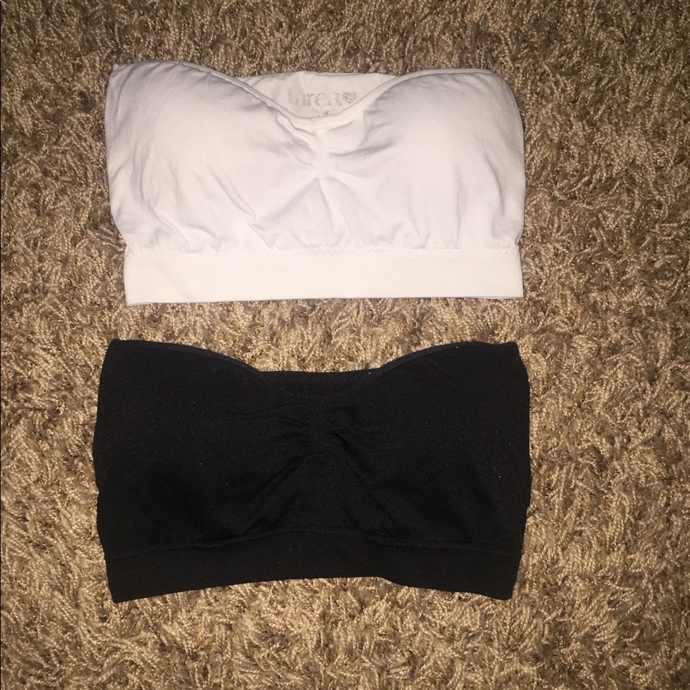 Black and white bandeaus